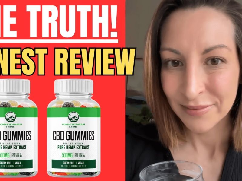 Forest Mountain CBD Gummies – Calm Mind, Pain Relief & Better Sleep Naturally