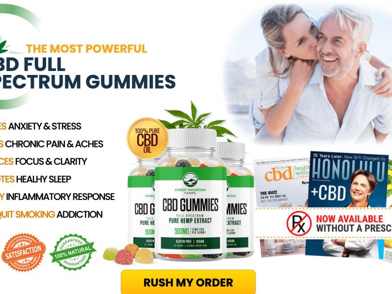 Forest Mountain CBD Gummies : Transform Your Sleep, Stress & Pain Naturally