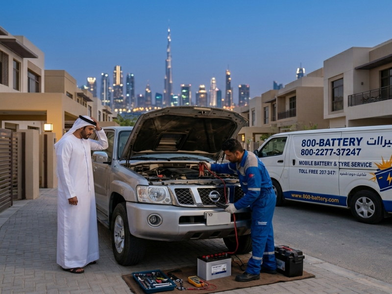 EuroSwift Auto Services Emergency Jump Start Dubai