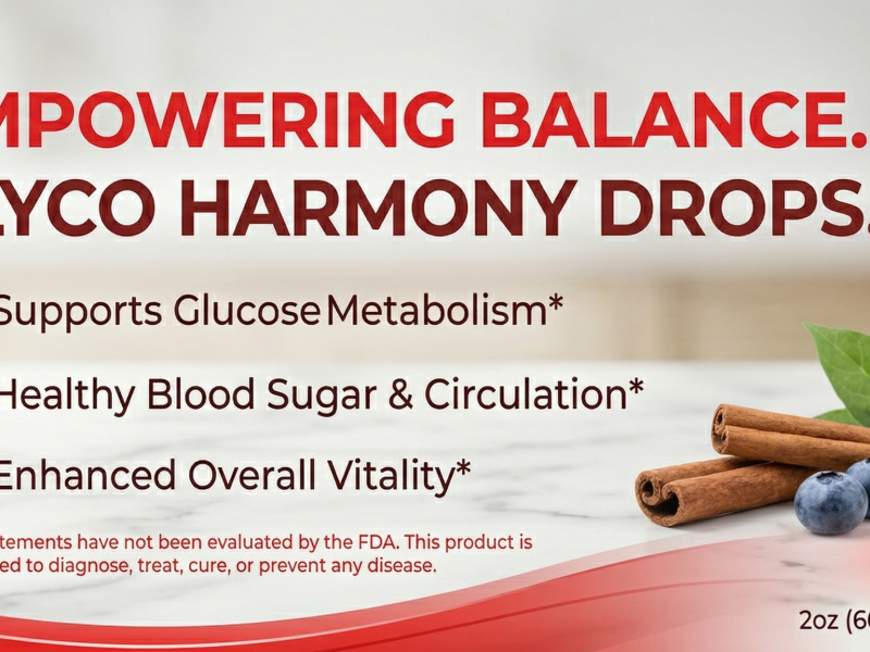 Glyco Harmony Drops Reviews: Ingredients, Benefits & Side Effects