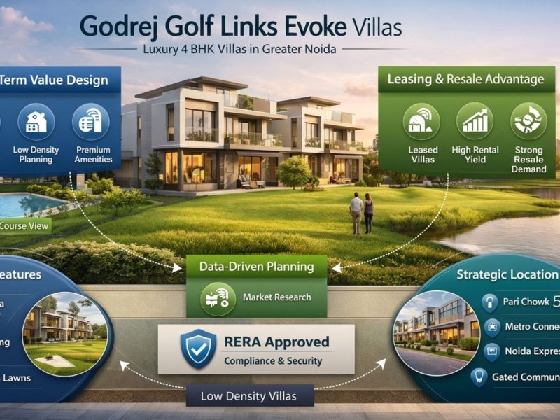 Godrej Golf Links Evoke | Resale of Ready to Move 4 BHK Luxury Villa
