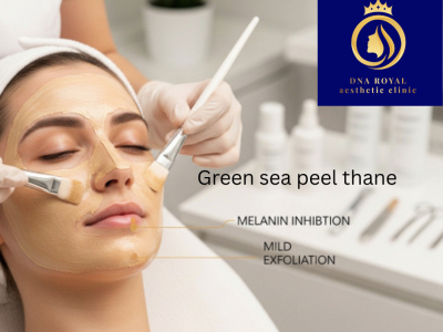 Green Sea Peel Thane | Natural Skin Peeling by DNA Royal.