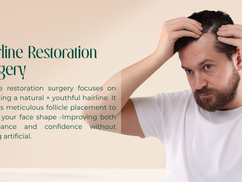 Hairline Restoration Surgery for a Natural & Youthful Hairline