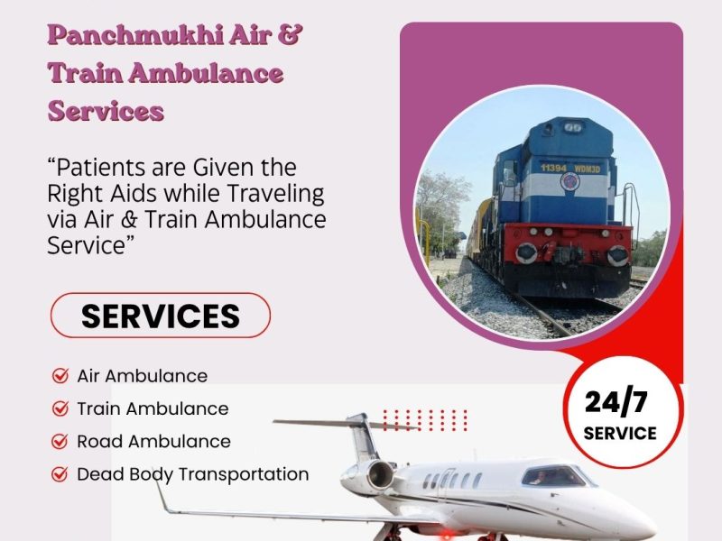Panchmukhi Air and Train Ambulance Service in Hyderabad, which utilizes state-of-the-art technology and advanced facilities