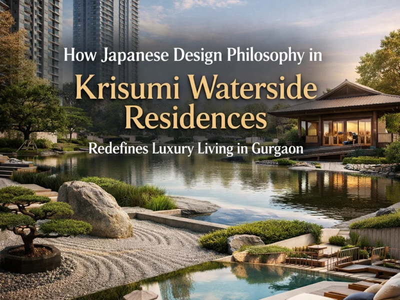 Why Krisumi Waterside Residences Gurgaon Sets New Standards in Luxury Homes