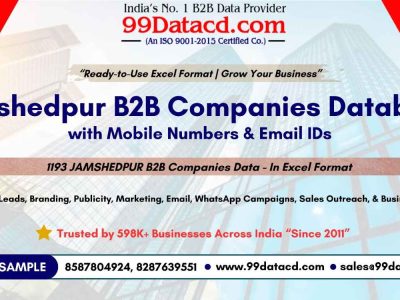Get 1100+ Jamshedpur Companies Database with Contact Details
