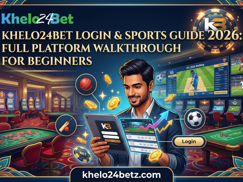 Khelo24Bet Login & Sports Guide 2026: Full Platform Walkthrough for Beginners