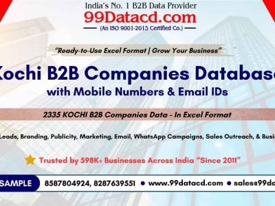 Compleste List of Compaies in Kochi with Contact Details (Excel)