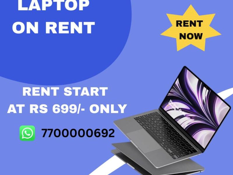 laptop on rent at Rs 699/- Mumbai, Vashi, Belapur, Navimumbai