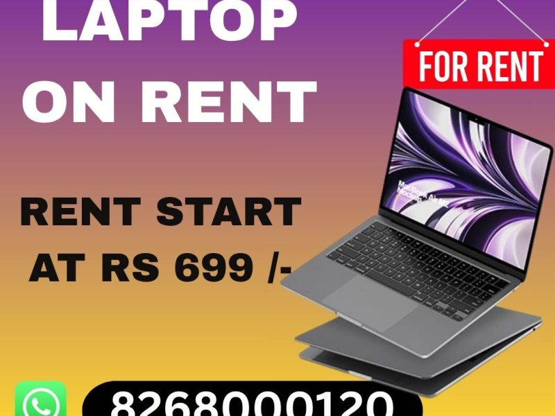 laptop on rent at Rs 699/- Mumbai, Vashi, Belapur, Navimumbai