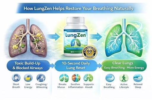How does LungZen support lung health?