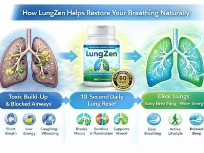 How does exercise boost LungZen lung health?