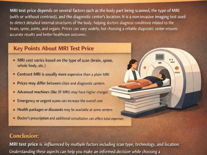 MRI Test Price Guide: Factors Affecting Cost & What You Should Know