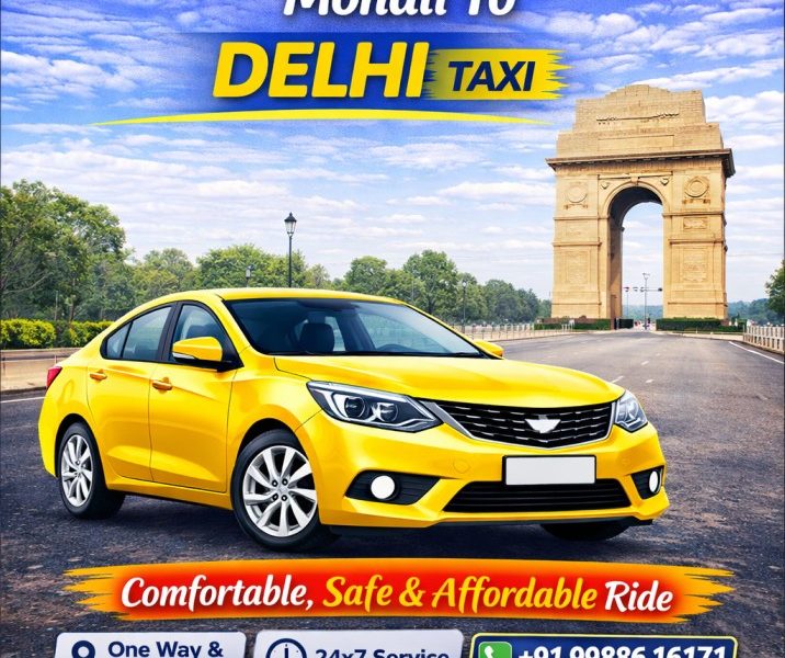 Mohali to Delhi Taxi Service | Only ₹2150