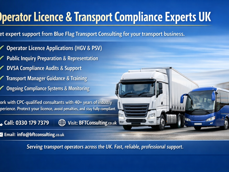 Operator Licence & Transport Compliance Experts UK