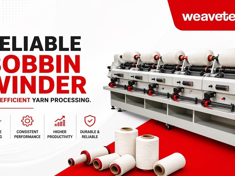 Reliable Bobbin Winder for Efficient Yarn Processing