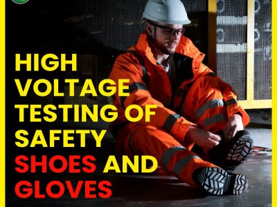 High Voltage Testing of Safety Shoes and Gloves