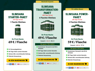 SlimSana Kapseln Germany Reviews