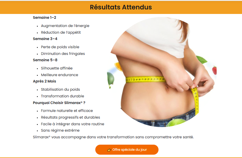 Slimarax Avis – Un soutien puissant pour une vie mince, svelte et active