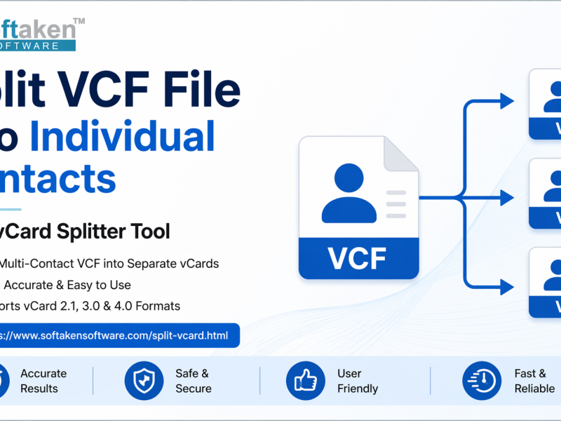 Looking for Best vCard Splitter Software? Try This Tool