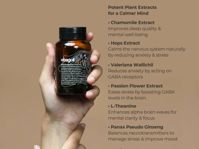 Increase calmness with Ashwagandha stress relief supplement