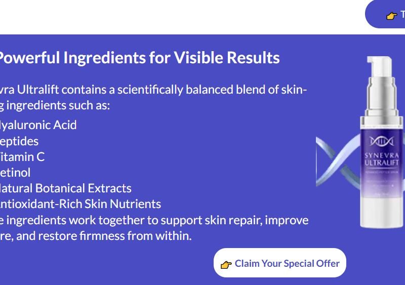 Synevra UltraLift: Results, Benefits, and Customer Reviews