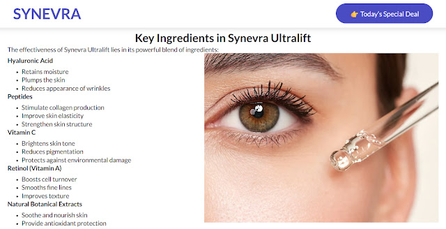 Synevra Ultra Lift Serum – Your Key to Timeless Beauty