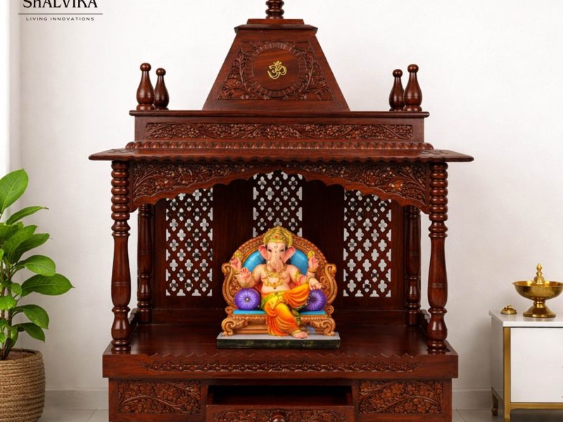 Temple for Home Designs in Sheesham Wood