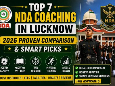 Top 7 NDA Coaching in Lucknow: 2026 Proven Comparison & Smart Picks