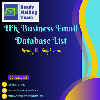 Grow Faster in the UK Market with a Verified UK Email Database