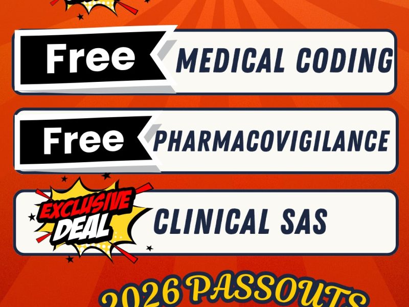 Free Medical Coding & Pharmacovigilance Training | 2026 Passouts Only