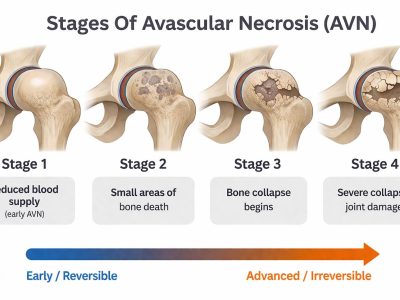 Stages of Avascular Necrosis Hip – Symptoms & Treatment