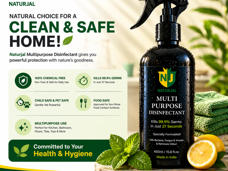 Best multipurpose Disinfectant | NaturJal