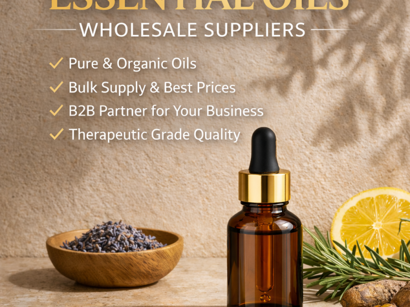 Top Essential Oil Wholesale Supplier for Bulk Orders in India