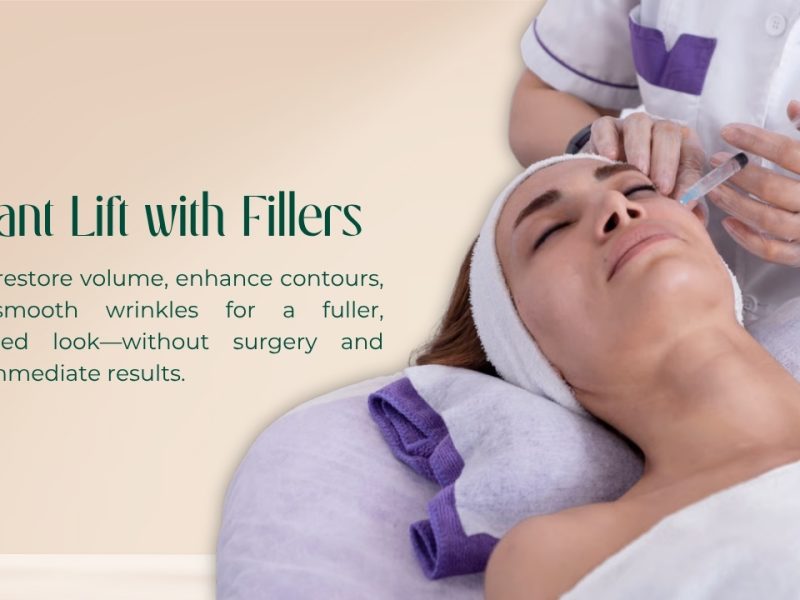 Instant Face Lift with Dermal Fillers for Smooth & Youthful Skin