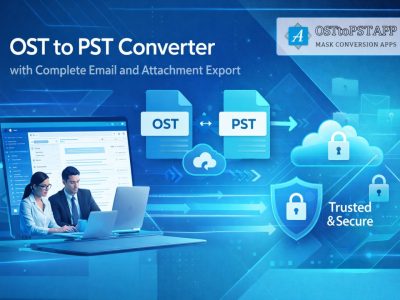 OST to PST Converter with Complete Email and Attachment Export