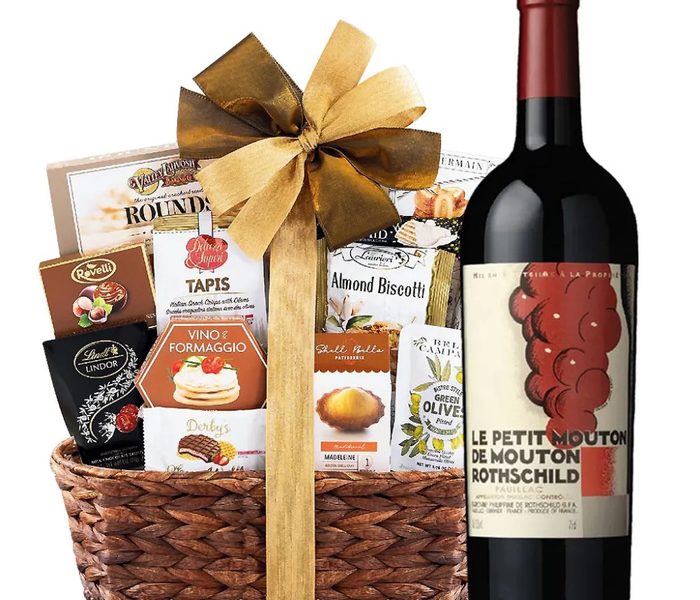 Red Wine Gift Basket – Classic Wine Gift Idea