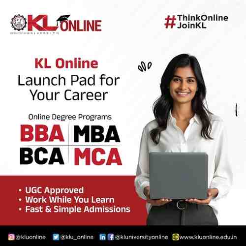 Achieve Career Excellence with KL University’s Online BBA, BCA, MBA & MCA