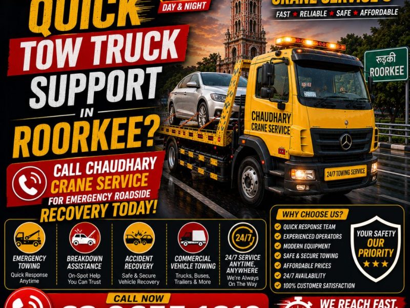 Transportation Service Truck Repair Shop Auto Wrecker Emergency Roadside Assistance