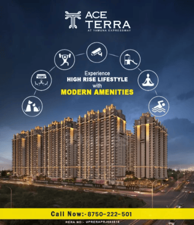 ACE Terra Sector 22D – Luxury 3 & 4 BHK Apartments Near Noida International Airport