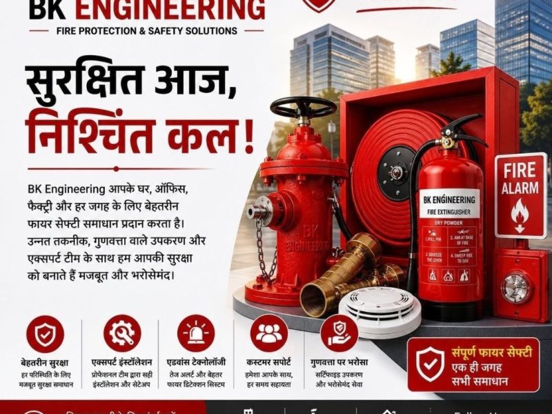 Modern Fire Safety Support in Kanpur for Emergency Protection