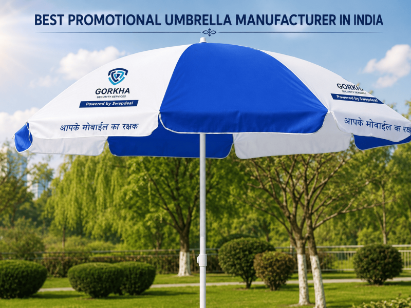 Trusted Promotional Umbrella Manufacturer in India