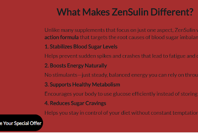 Zensulin Drops: Natural Way to Control Blood Sugar?