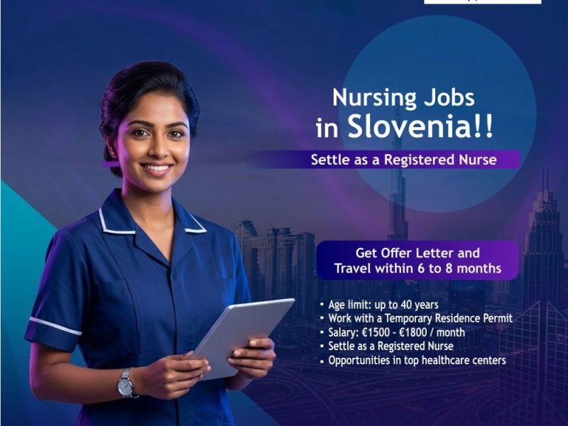 🌍 Nursing Jobs in Slovenia!!