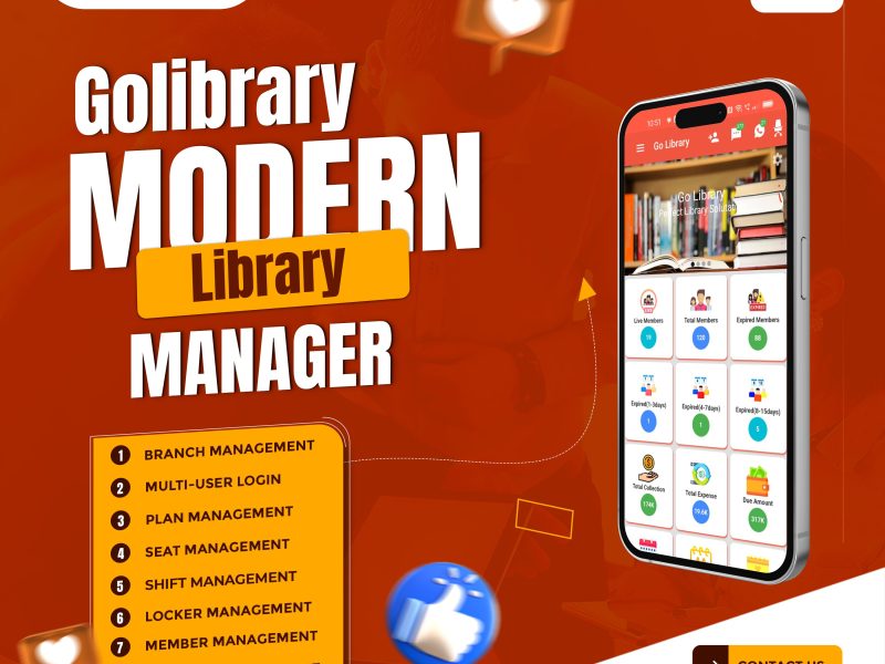 Golibrary – Library Manager App for Smart & Digital Library Operations