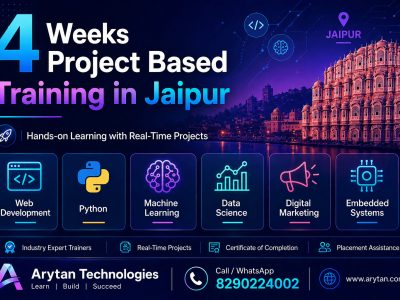 4 Weeks Project Based Training in Jaipur