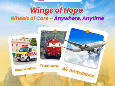 Panchmukhi ICU Train Ambulance from Ranchi- a support system in emergency