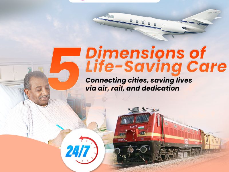 Panchmukhi ICU Air and Train Ambulance in Chennai- assistance and care given throughout the journey