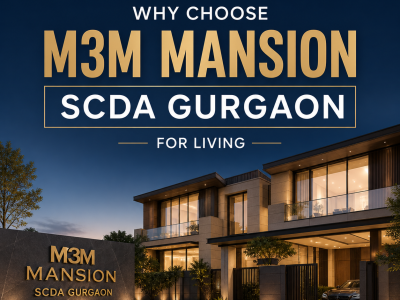 M3M Mansion SCDA Gurgaon Modern Exterior Look