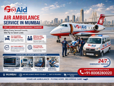 24/7 Air Ambulance Service in Mumbai – ICU Medical Transport